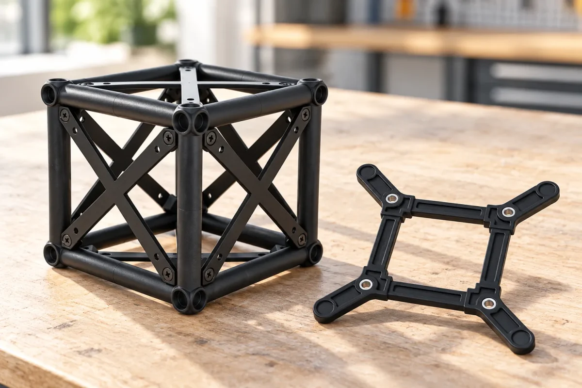 Corner block of the 15cm parts