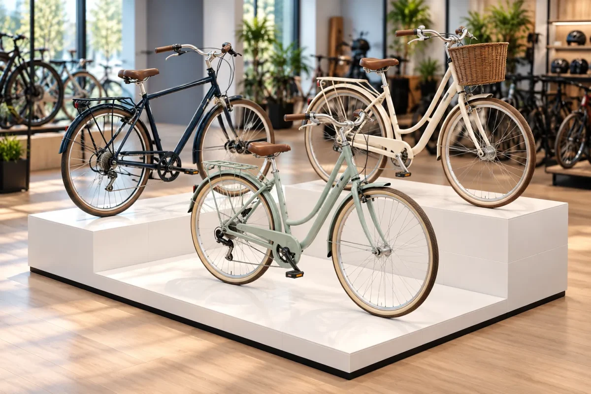 3 BIKES PACKAGE in a bike store