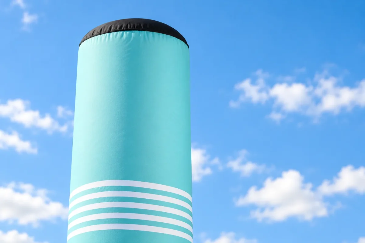 Printed sleeve of the AIR COLUMN