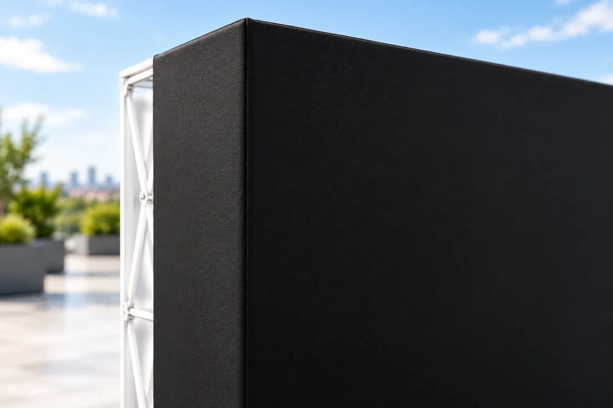 Edge of the BLACK FABRIC