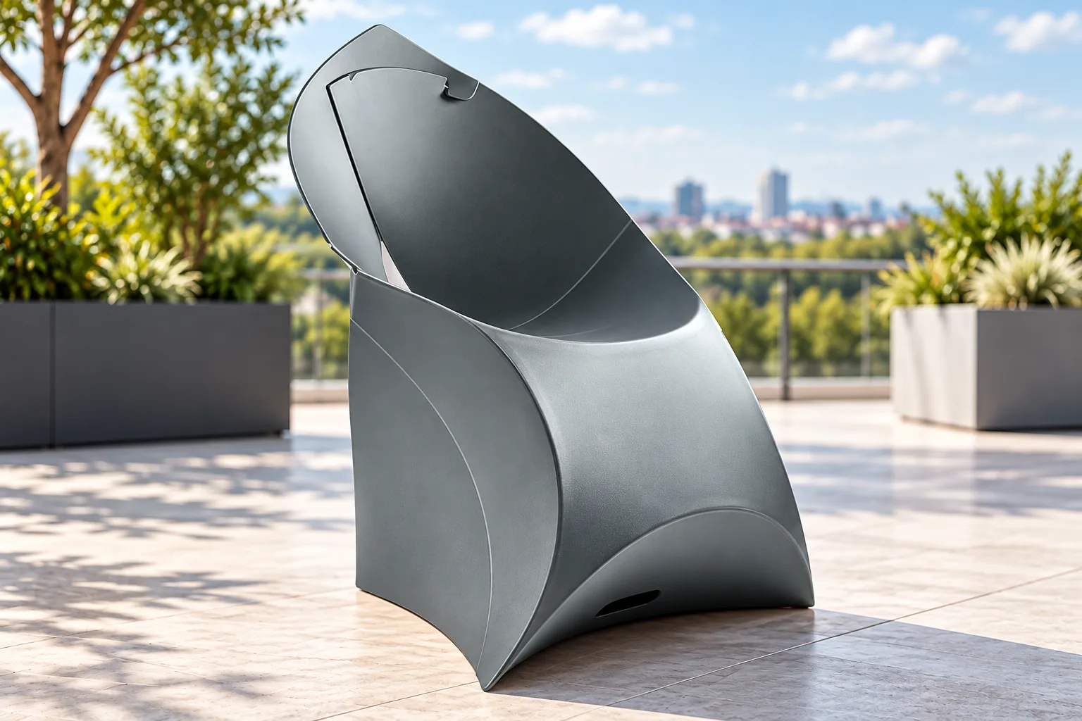 Curves of the FLUX DESIGN CHAIR