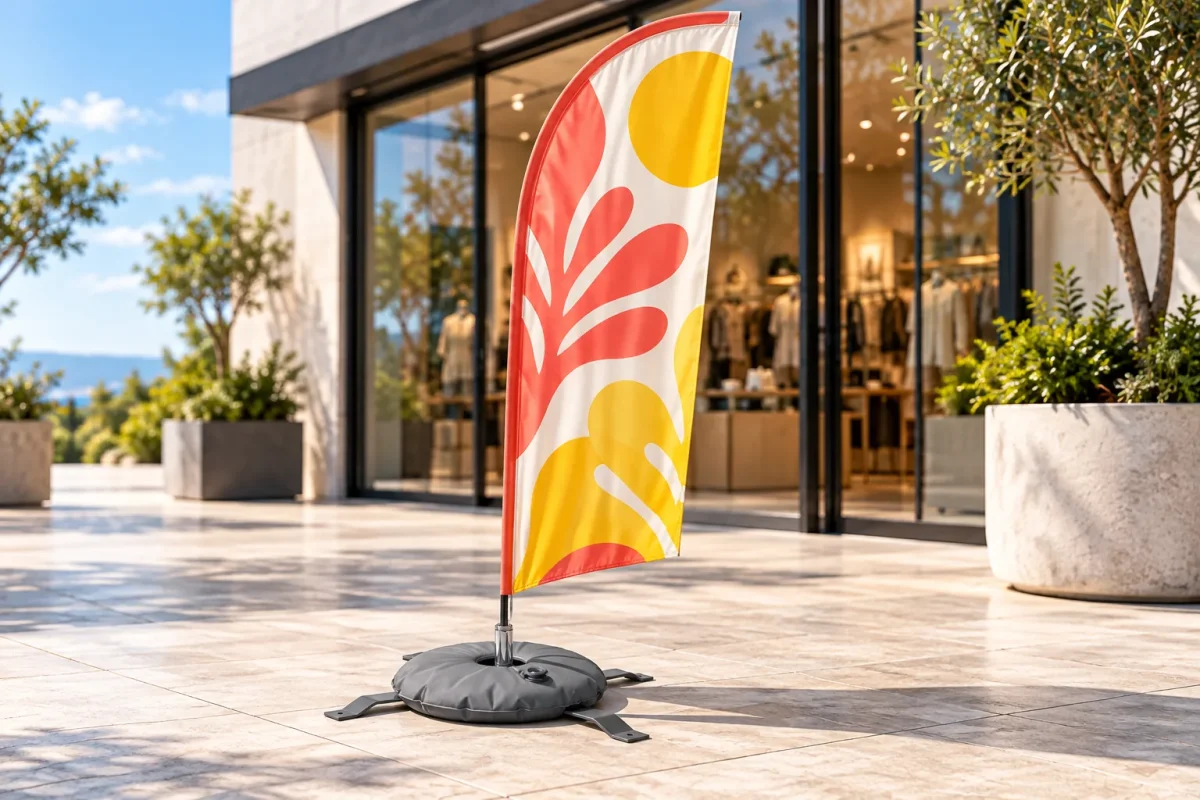 FLAG BASE: cross base with water balloon