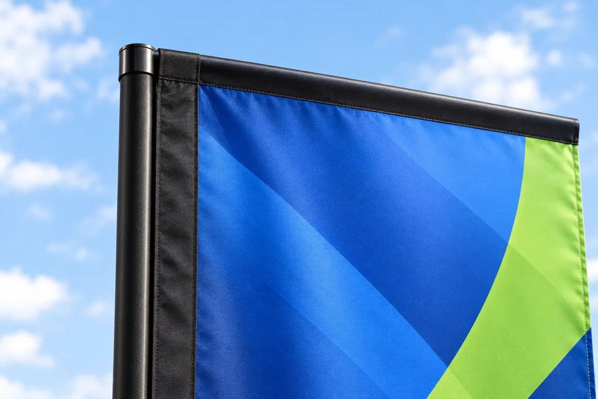 Top bar of the H FLAG