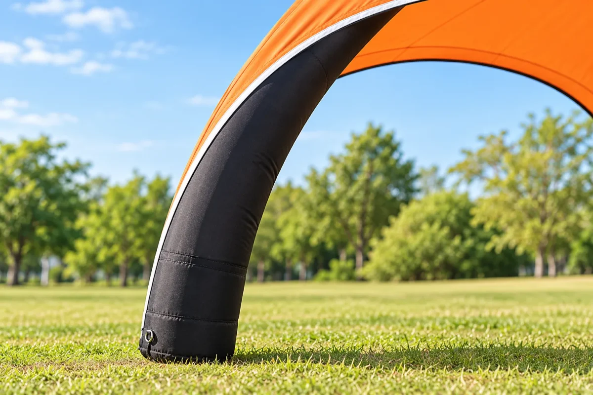 Inflatable leg tube of the INFLATABLE TENT 4x4