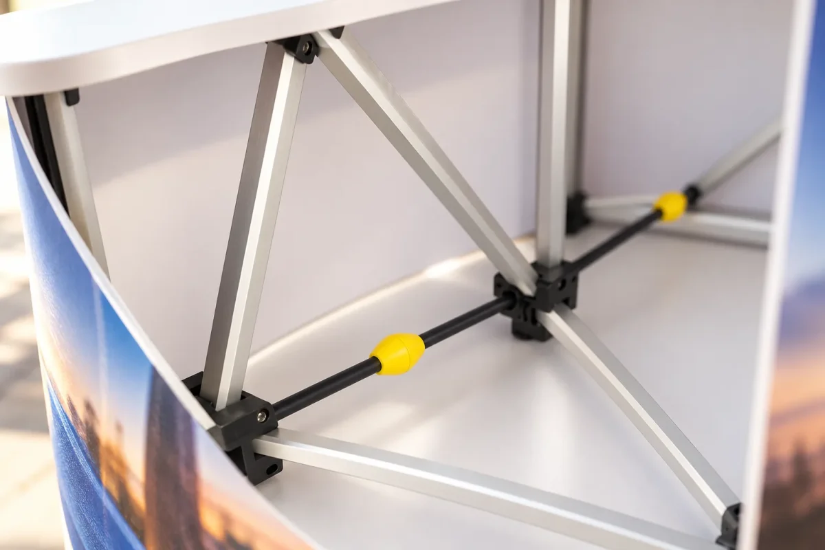Folding frame of the MAGNETIC COUNTER