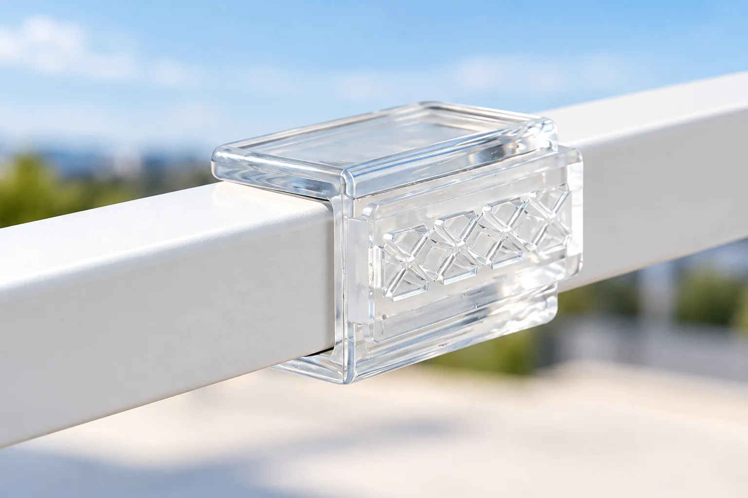 Light connector for the modular frame