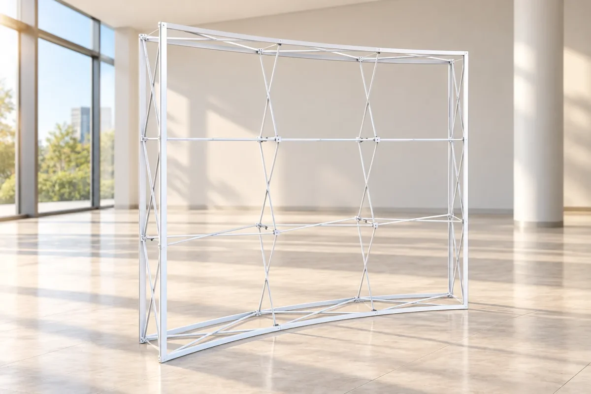 Curved frame of the MODULAR CURVED