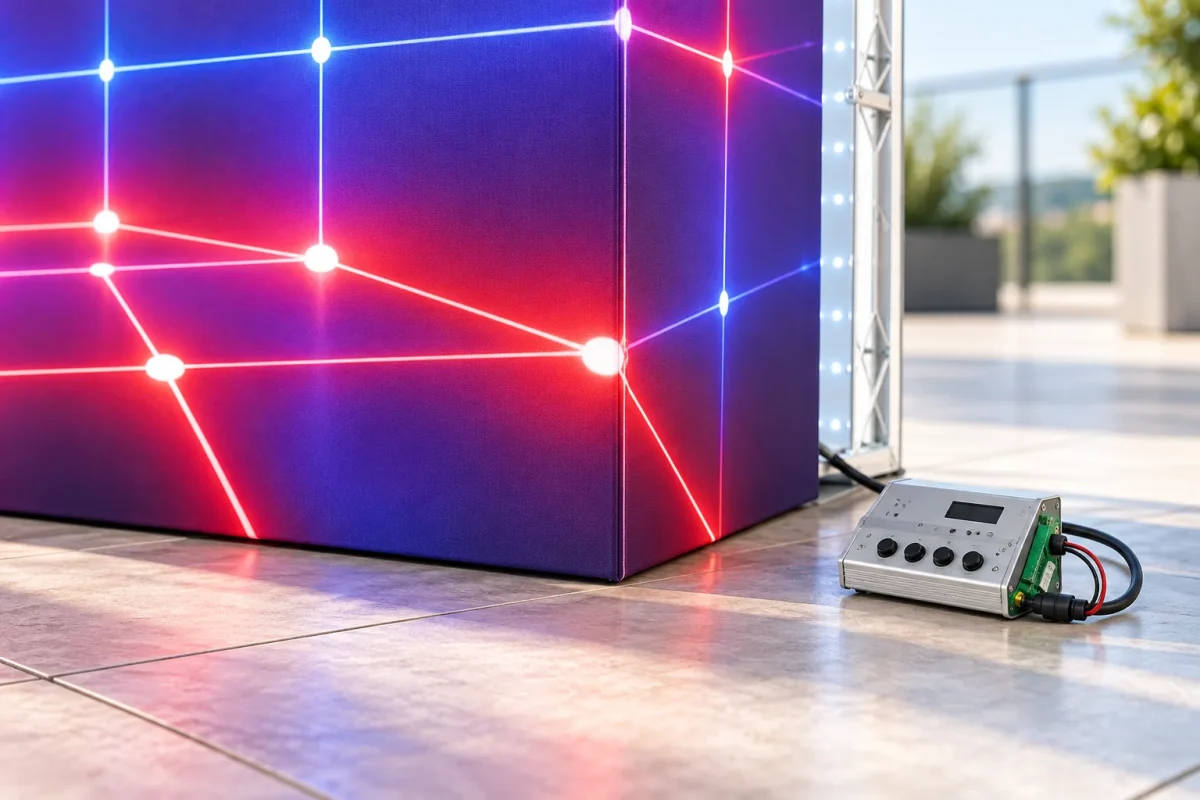 SEG LED controller of the MODULAR MOTION LED