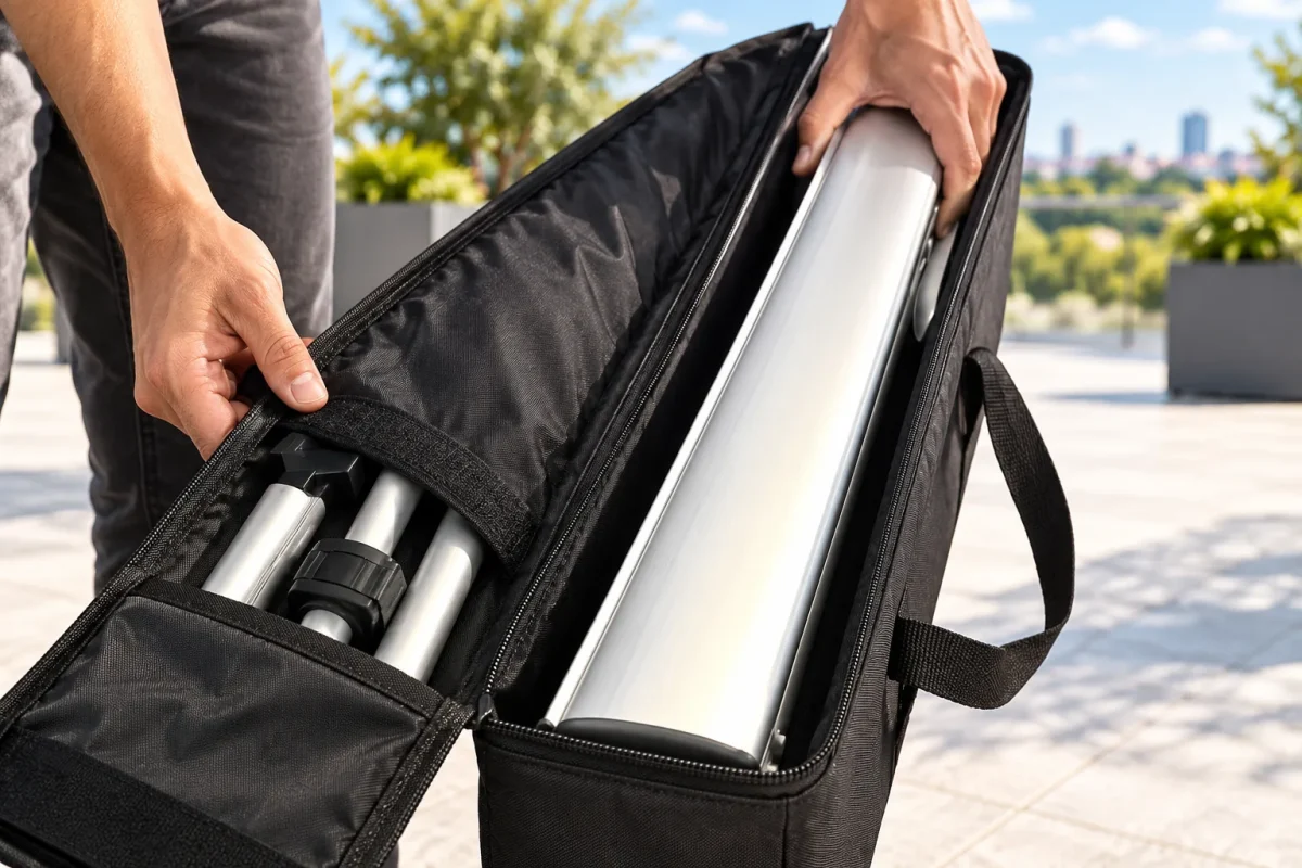 Padded bag of the ROLL STYLE