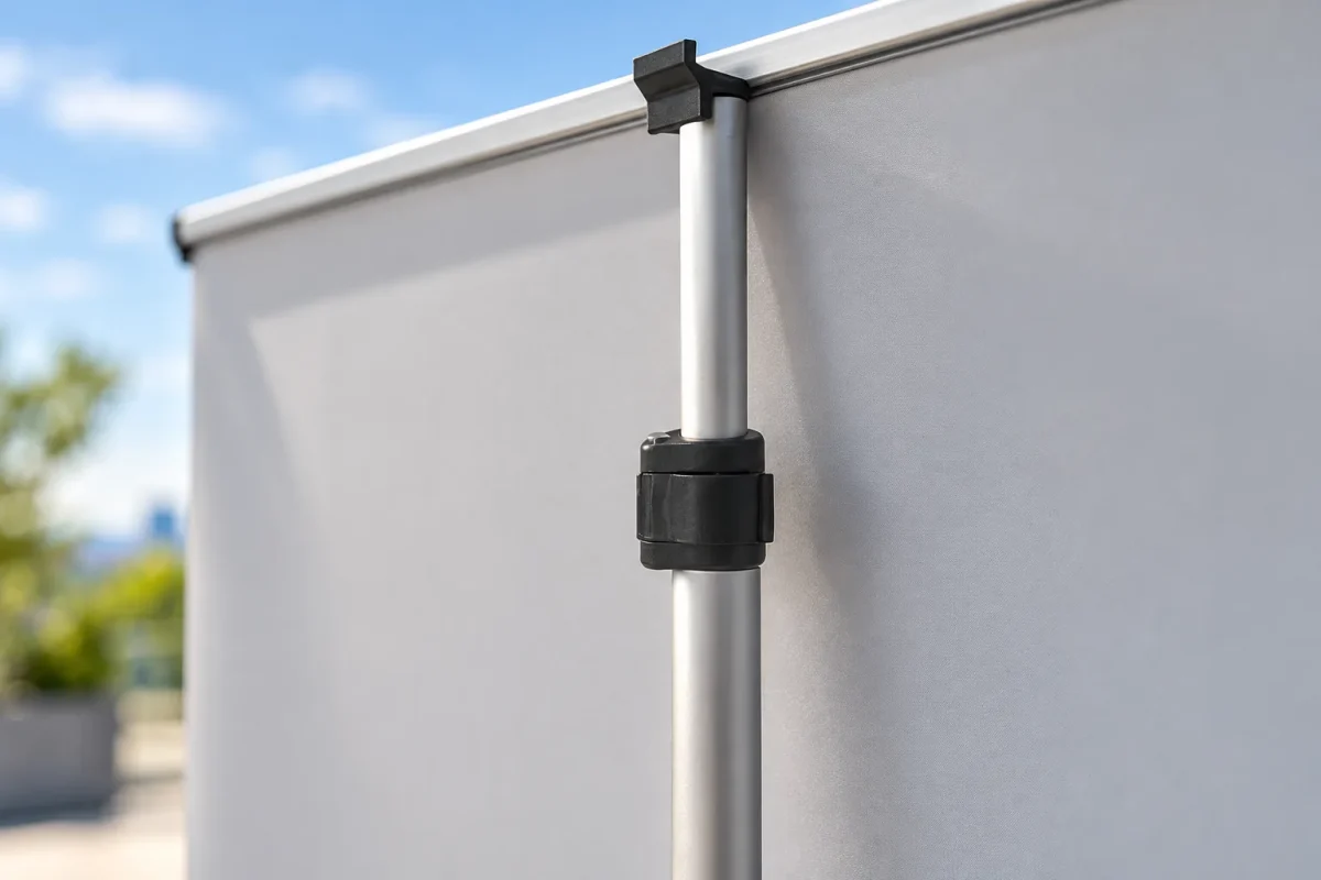 Telescopic pole of the ROLL X CHANGE