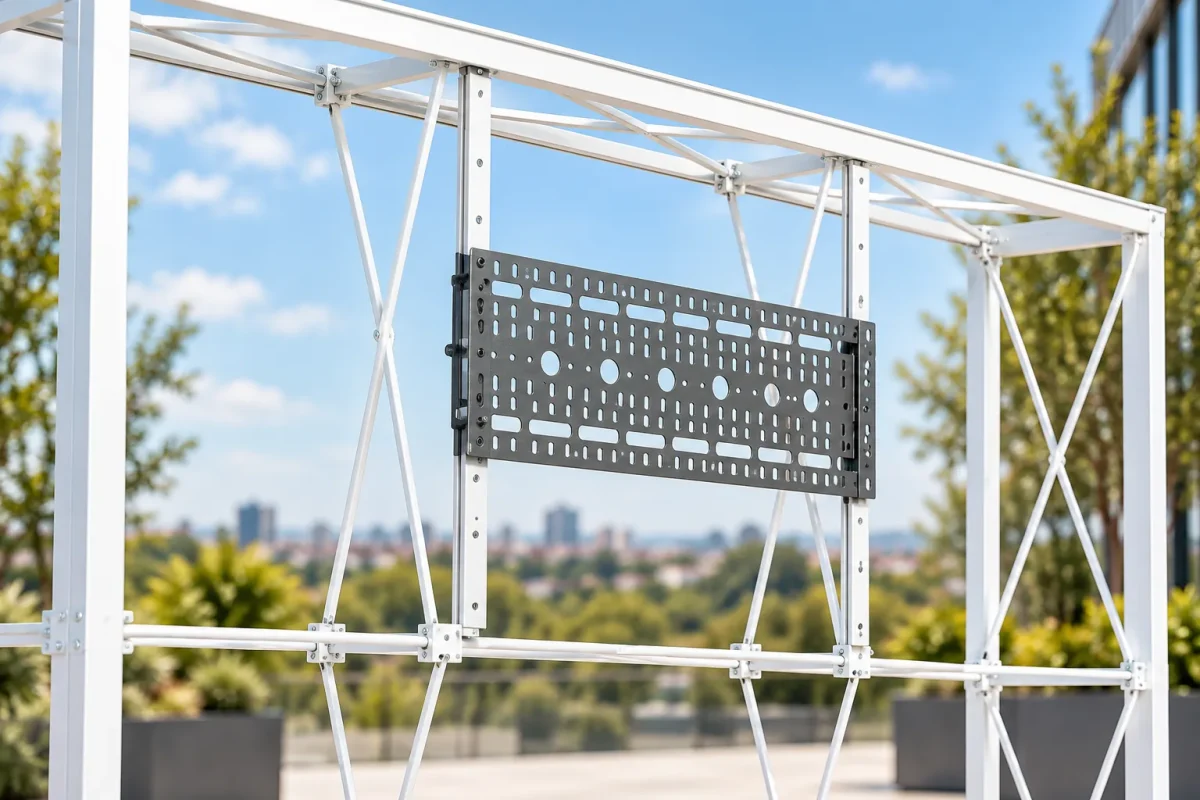 TV bracket for the modular wall