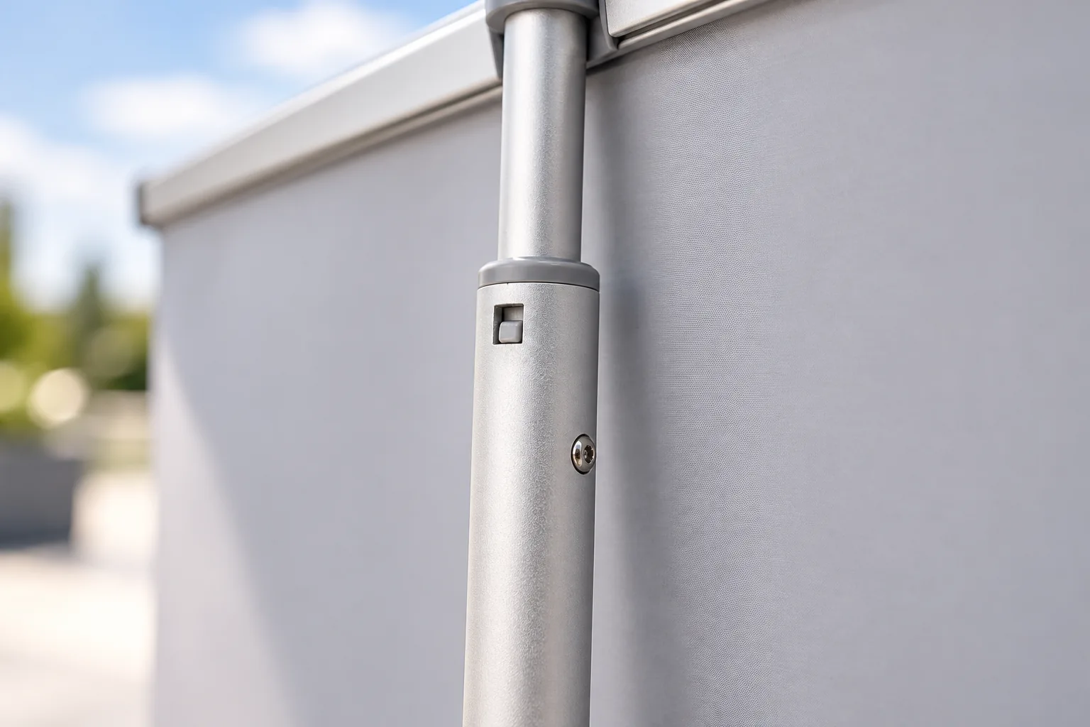 Telescopic mast of the XXL ROLLUP